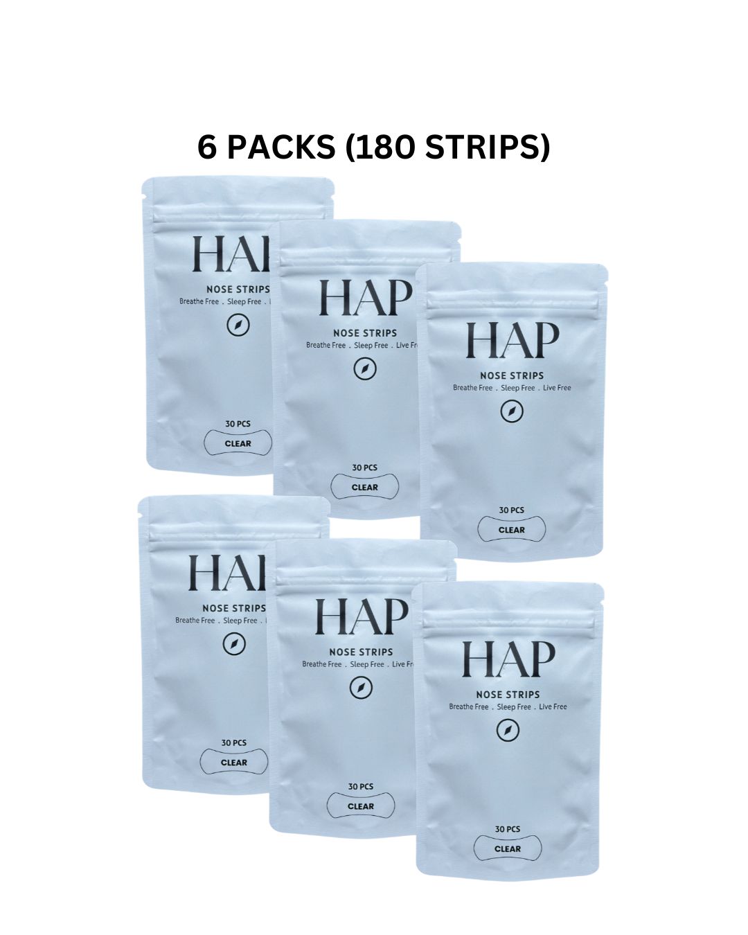 Nose Strips - Adults (Clear)