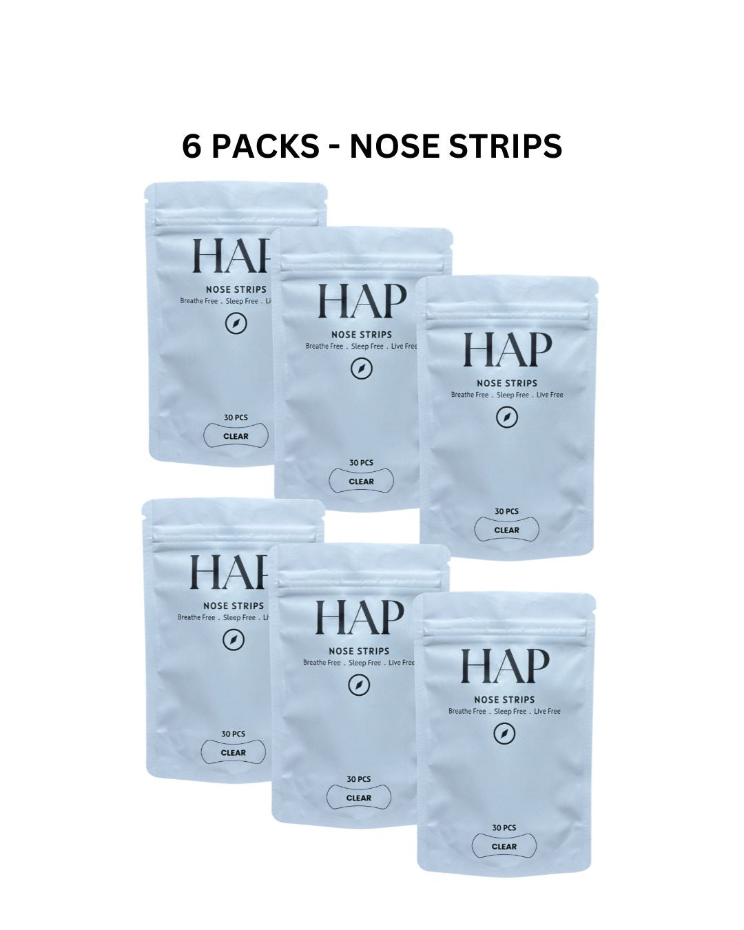 Nose Strips - Adults (Clear)