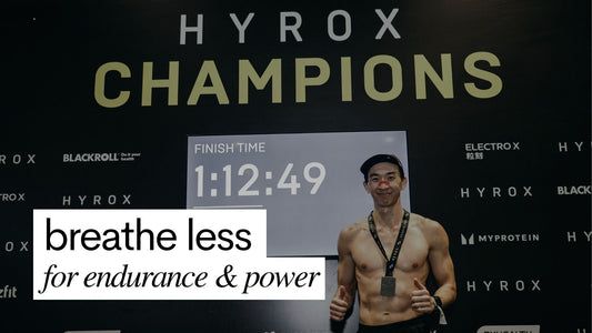 Breathe Less for Endurance & Power