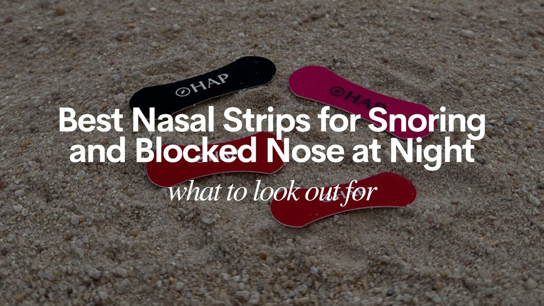 Best Nasal Strips for Snoring and Blocked Nose at Night in Singapore