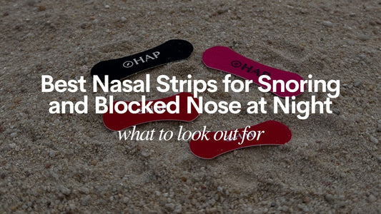 Best Nasal Strips for Snoring and Blocked Nose at Night in Singapore