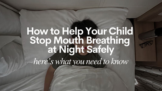 How to Help Your Child Stop Mouth Breathing at Night Safely