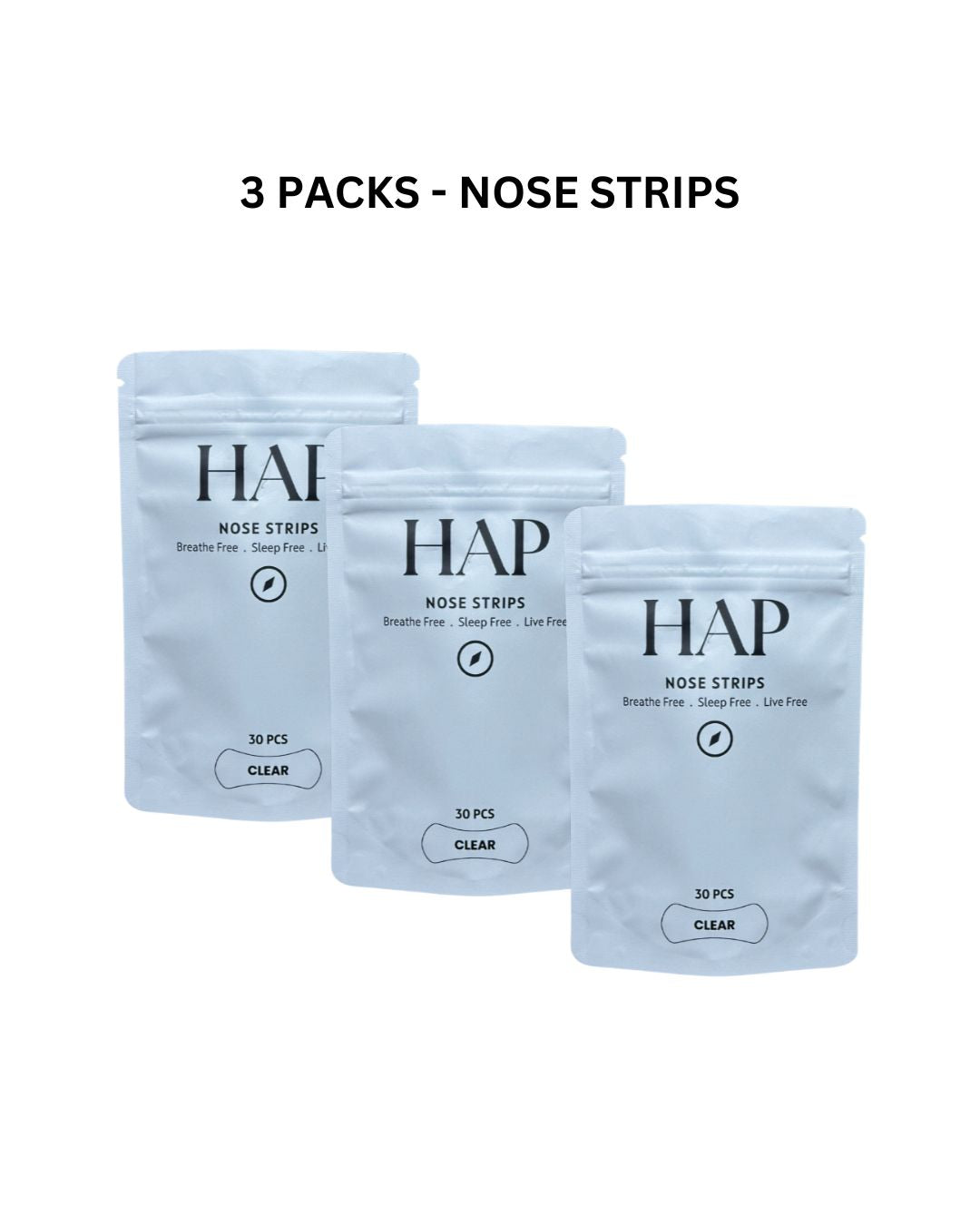 Nose Strips - Adults (Clear)