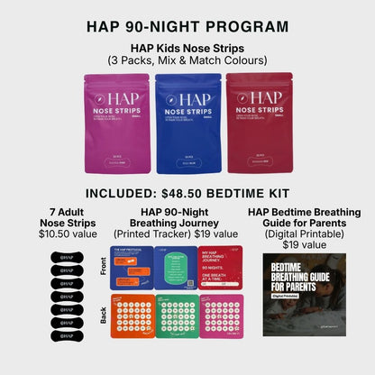 HAP Kids Nose Strips - Roaring Red