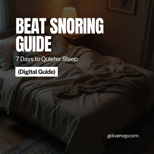Beat Snoring Guide: 7 Days to Quieter Sleep
