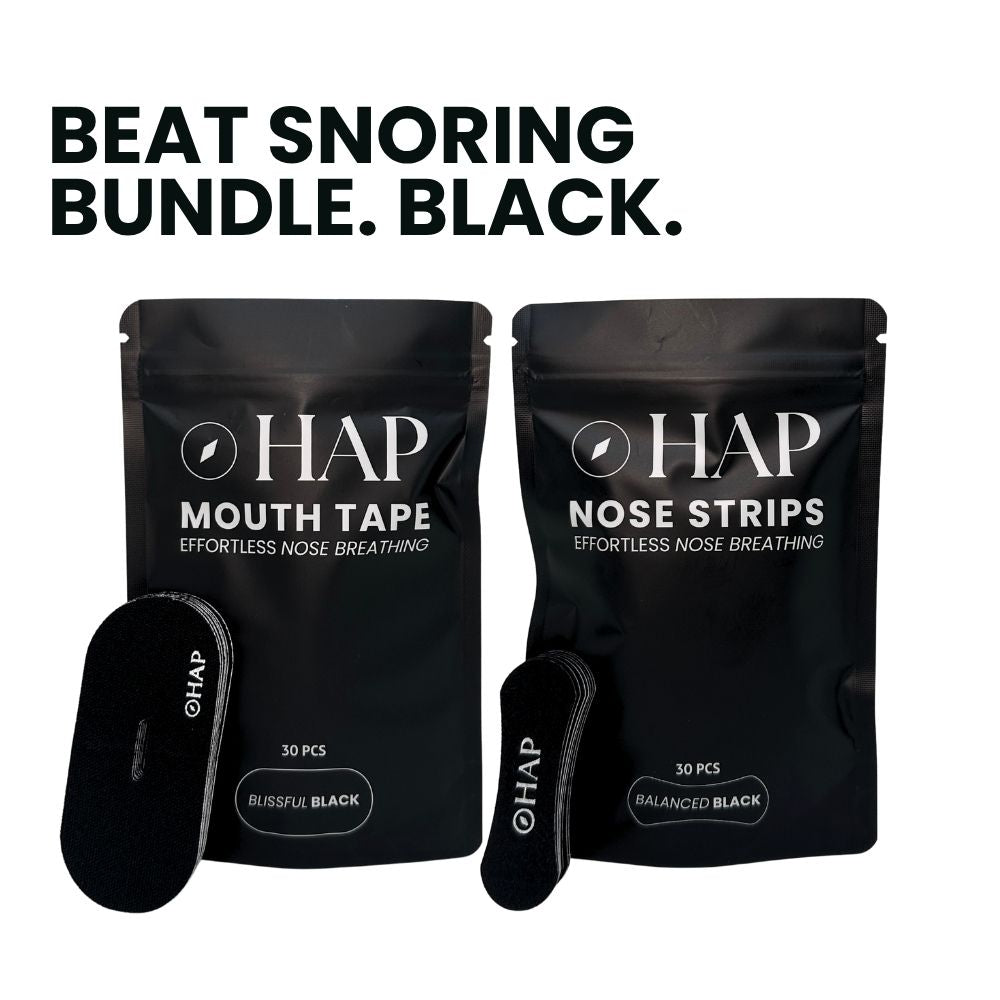 Beat Snoring Bundle - Mouth Tape + Nose Strip