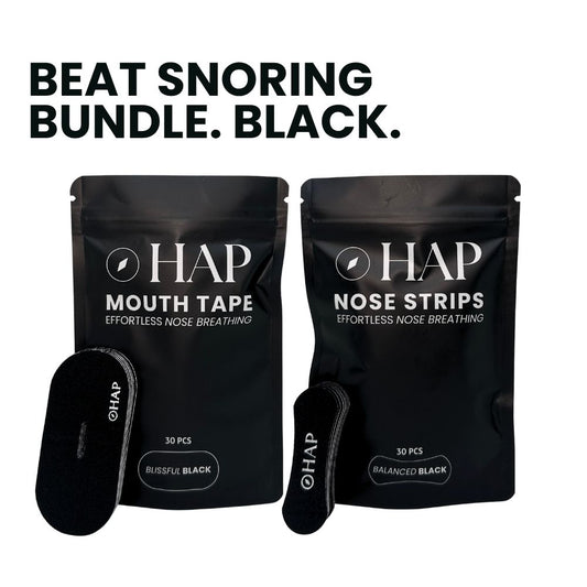 Beat Snoring Bundle - Mouth Tape + Nose Strip