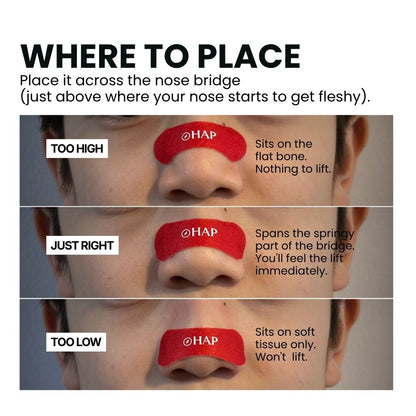 Nose Strips - Kids (Red)