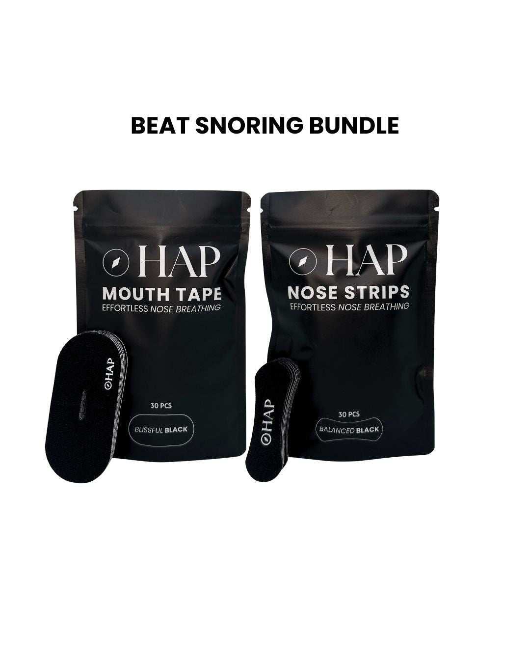 Beat Snoring Bundle - Mouth Tape + Nose Strip