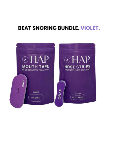 Beat Snoring Bundle - Mouth Tape + Nose Strip